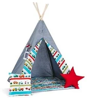 Namioty i tipi dla dzieci - Sowka design Namiot tipi &quot Autkowy rajd&quot 40 - miniaturka - grafika 1