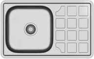 Zlewozmywaki - STEINER Zlewozmywak Louis 111 Steinsteel HD111LEN7848 Len - miniaturka - grafika 1