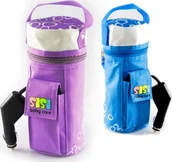 Podgrzewacze butelek i sterylizatory - SisiBaby PODGRZEWACZ DO BUTELEK DO AUTA TERMOTORBA NIEBIESKA SBC-001N - miniaturka - grafika 1