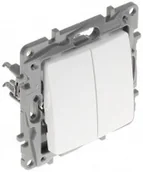 Wyłączniki światła i elektryczne - Legrand Przycisk podwójny chwilowy 764508 LE-764508 - miniaturka - grafika 1