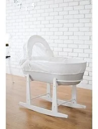 Shnuggle Kosz Mojżesza Dreami ze stojakiem 2w1 - szary - KOSZ MOJŻESZA D SZ - Wanienki dla dzieci - miniaturka - grafika 3