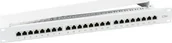 Szafy rack - EFB Patch panel EFB-Elektronik 37668.1M 24 porty RJ45 Cat5e STP 1U z tacką na kable i z pokrywą szary 37668.1M - miniaturka - grafika 1