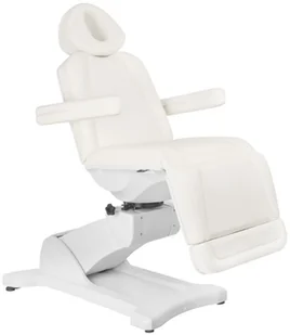 ACTIVESHOP FOTEL Kosmetyczny Elektr. Azzurro 869a Obrotowy 4 Siln. Biały 10003_114876 - Fotele kosmetyczne - miniaturka - grafika 4