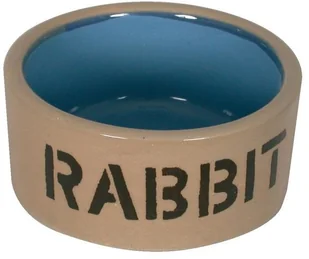 Maelson beez herbat 801482 ceramiczna zapewnia królik Rabbit, 11.5 cm, beżowy/niebieski 801482 - Pozostałe akcesoria dla kotów - miniaturka - grafika 2