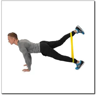 HMS Guma do ćwiczeń GU04 żółta 0,4 x 50 x 500mm - 1006929 - Gumy, taśmy, ekspandery - miniaturka - grafika 5