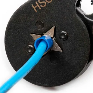 Inne Zestaw zaciskarka z zakończeniami kabla izolowanymi. E5936 NAR0868 - Narzędzia sieciowe - miniaturka - grafika 6