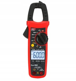 Uni-T Miernik cęgowy prądu Ac/dc UT204+ 600A Rms Live+ - Multimetry - miniaturka - grafika 2