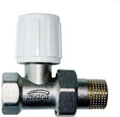 Zawory i kraniki - unimet ZAWÓR GRZEJNIKOWY ZE ŚRUBUNKIEM DO RUR STALOWYCH PROSTY 1/2 - miniaturka - grafika 1