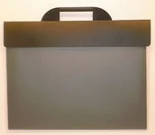 Teczki i skoroszyty - Dekko Dekko A3 teczka czarna DKFAA3BK - miniaturka - grafika 1