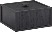 Pudła i pojemniki do przechowywania - By Lassen Pudełko do przechowywania Frame 14 czarny jesion 40123 - miniaturka - grafika 1
