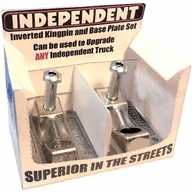 Akcesoria do skatingu - Independent części zamienne Genuine Parts IKP Baseplate Set 123612) - miniaturka - grafika 1