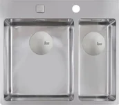 Zlewozmywaki - Teka FORLINEA 2B 580 stal polerowana 12138022 - miniaturka - grafika 1