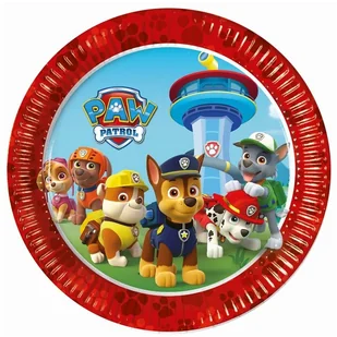 Procos Talerzyki papierowe "Paw patrol Ready For Action" PROCOS 23 cm 8 szt 89774 - Naczynia i sztućce jednorazowe - miniaturka - grafika 5