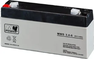 Akumulator żelowy 6,0V/3,4Ah MW - Akumulatory ogólnego zastosowania - miniaturka - grafika 2