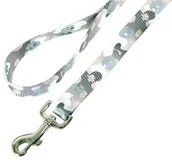 Smycze dla psów - Zolux Smycz CAMO 25 mm/1,2 m kol. szary Dostawa GRATIS od 99 zł + super okazje - miniaturka - grafika 1