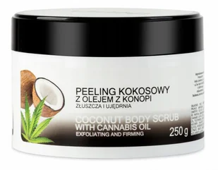 INDIA Cosmetics Zestaw NATURALNYCH kosmetyków konopnych z BALSAMEM i PEELINGIEM - Zestawy kosmetyków damskich - miniaturka - grafika 4