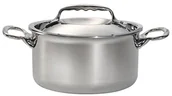 Brytfanny - De Buyer 3742.16 garnek z pokrywką, ze stali nierdzewnej, srebrny, 26,2 x 23,6 x 16,2 cm 374216 - miniaturka - grafika 1
