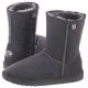 Kozaki damskie - Emu Australia Buty Platinum Stinger Slim Lo Charcoal WP20002 (EM322-b) para 36:1|37:1|39:1|40:1|41:1| - miniaturka - grafika 1