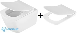 Deante Miska Anemon zero + DESKA CDZ_6ZPW|CDZ 6ZOZ - Miski WC - miniaturka - grafika 6