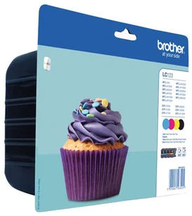 Brother LC123VALBP - Tusze oryginalne - miniaturka - grafika 2