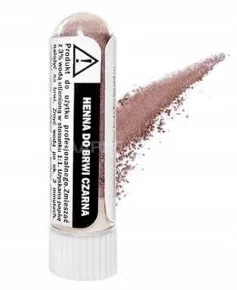 Kama Henna Krakowska Proszkowana Do Brwi Czarna - Akcesoria i kosmetyki do stylizacji brwi - miniaturka - grafika 5