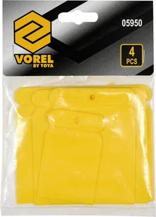 VOREL Szpachle japońskie plastikowe 4szt 50 73 98 118mm 05950 ZYSKAJ RABAT 30 ZŁ 05950 - Narzędzia murarskie - miniaturka - grafika 3