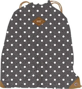 Beniamin Worko-plecak Basic kropki szary - Plecaki szkolne i tornistry - miniaturka - grafika 2