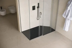 Actima LAVANO czarny 90x90 BREX.1102.090.090.BLN - Brodziki prysznicowe - miniaturka - grafika 5