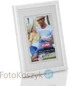 Ramki na zdjęcia - Icar Ramka drewniana biała (na zdjęcie 13x18 cm) - miniaturka - grafika 1