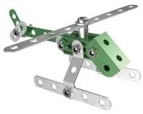 Spin Master SPIN MECCANO ZESTAW DLA POCZĄTKUJĄCYCH HELIKOPTER MEC72693 - Klocki - miniaturka - grafika 2