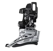 Części rowerowe - SHIMANO Przerzutka przednia Deore XT FD-M8025 czarny-srebrny / Ilość biegów: 2 / Mocowanie: bezpośrednie (Direct Mount) / Prowadzenie linki: uniwersalne / Typ: down swing IFDM8025D6 - miniaturka - grafika 1