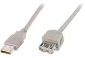 Kable USB - Mcab MHE systemów komputerowych USB 2.0 przedłużacz kabla, kablem USB A/wtyczka  a/5.0 m Szary 7100037 - miniaturka - grafika 1