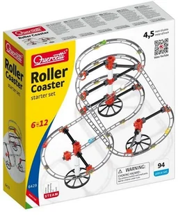 Quercetti talia na kółkach 94 części - Zabawki konstrukcyjne - miniaturka - grafika 2