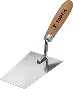 Topex Kielnia sztukatorska trapezowa 160x80 mm stalowa 13A800 - Narzędzia murarskie - miniaturka - grafika 2