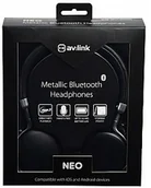 Słuchawki - Avlink NEO-BLK Czarne - miniaturka - grafika 1