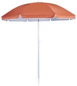 Parasole ogrodowe - NATERIAL Parasol plażowy okrągły Vali 200x215 cm pomarańczowy Naterial - miniaturka - grafika 1
