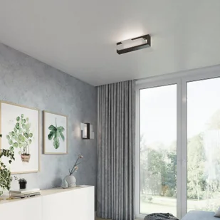 Sollux Lighting Lampa ścienna Shifted 1, szkło i drewno wenge - Lampy ścienne - miniaturka - grafika 4