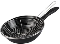 Patelnie - Magefesa megafesa 01102881  patelnia do smażenia, 26 cm, w kolorze czarnym 01102881 - miniaturka - grafika 1