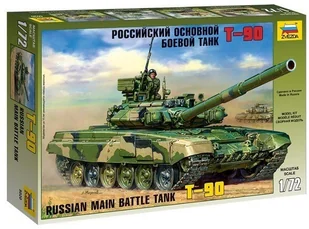 Zvezda Russian main batt le tank T-90 MZV-5020 - Modele do sklejania - miniaturka - grafika 3
