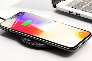 Baseus Ładowarka indukcyjna QI Simple 10W bezprzewodowa Czarna CCALL-AJK01 - Ładowarki do telefonów - miniaturka - grafika 10