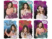 Szkolne artykuły papiernicze - DERFORM Nalepki do kolekcjonowania A5 DERFORM Violetta (NKOA5VI) NK90DF - miniaturka - grafika 1