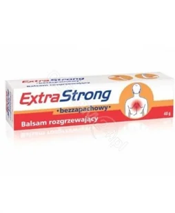 Extra Strong Balsam rozgrzewający Bezzapachowy, 40 G - Balsamy i kremy do ciała - miniaturka - grafika 2