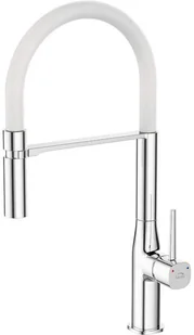 Laveo Polla biała/chrom (BAP_678D) - Baterie kuchenne - miniaturka - grafika 3