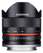 Obiektywy - Samyang 8mm f/2.8 UMC Fish-eye II Fuji X (F1220310102) - miniaturka - grafika 1