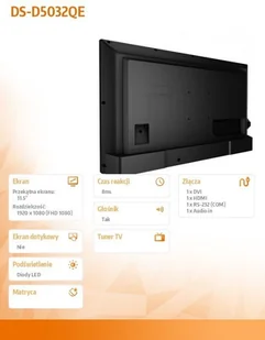 Hikvision DS-D5032QE - Monitory - miniaturka - grafika 6