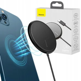 Baseus ładowarka indukcyjna MagSafe iP 12 Qi 15W - Ładowarki do telefonów - miniaturka - grafika 3