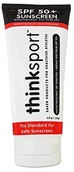 Balsamy i kremy do opalania - Thinkbaby Think ochrona przed słońcem 50 SPF mineralne formuła  bezpieczniejsze tlenek cynku sportowe  idealne na wszystkich aktywności sportowych i dowolnie powietrza, co robisz  nie trujących Zawartość substa 859871004422 - miniaturka - grafika 1