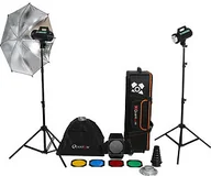 Lampy studyjne - Quadralite zestaw MOVE X 400 + Navigator KIT - miniaturka - grafika 1