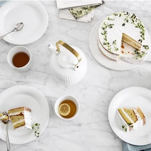 Kähler Kähler HAMMERSHI Dzbanek do Herbaty 1,2 l Biały 693040 - Dzbanki i imbryki - miniaturka - grafika 4