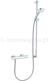 Kludi Logo Shower Duo zestaw prysznicowy chrom 685780500 - Zestawy prysznicowe Kludi Logo Shower Duo zestaw prysznicowy chrom 685780500 - Zestawy prysznicowe - miniaturka - grafika 1